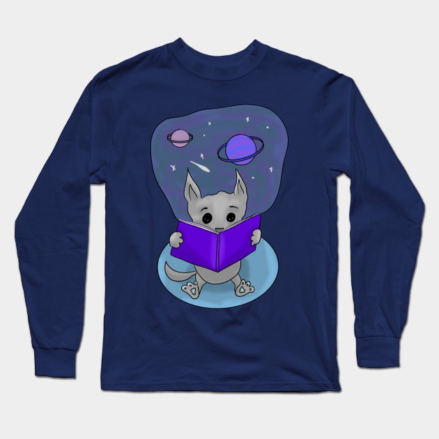 Addicted to reading Long Sleeve T-Shirt by Antiope